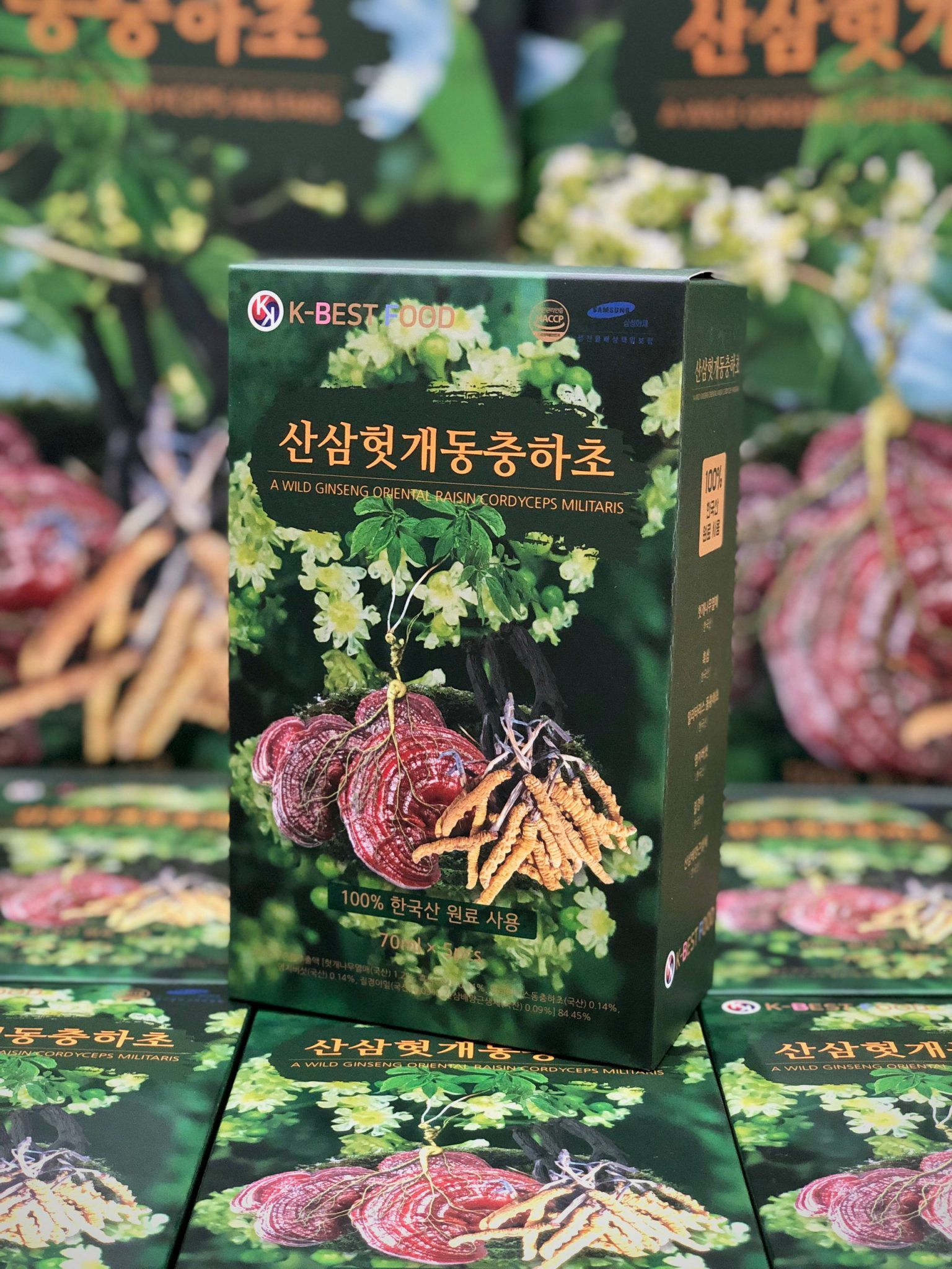 NƯỚC BỔ GAN GIẢI RƯỢU SÂM NÚI- ĐÔNG TRÙNG HẠ THẢO BKHE-001180KR-0351