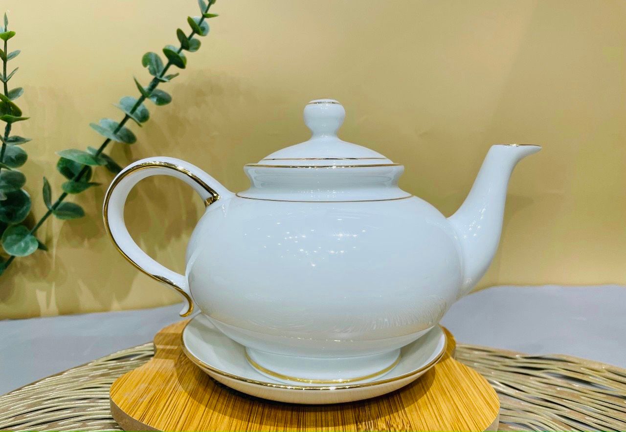 BỘ ẤM CHÉN THIÊN AN CHỈ VÀNG 600ML