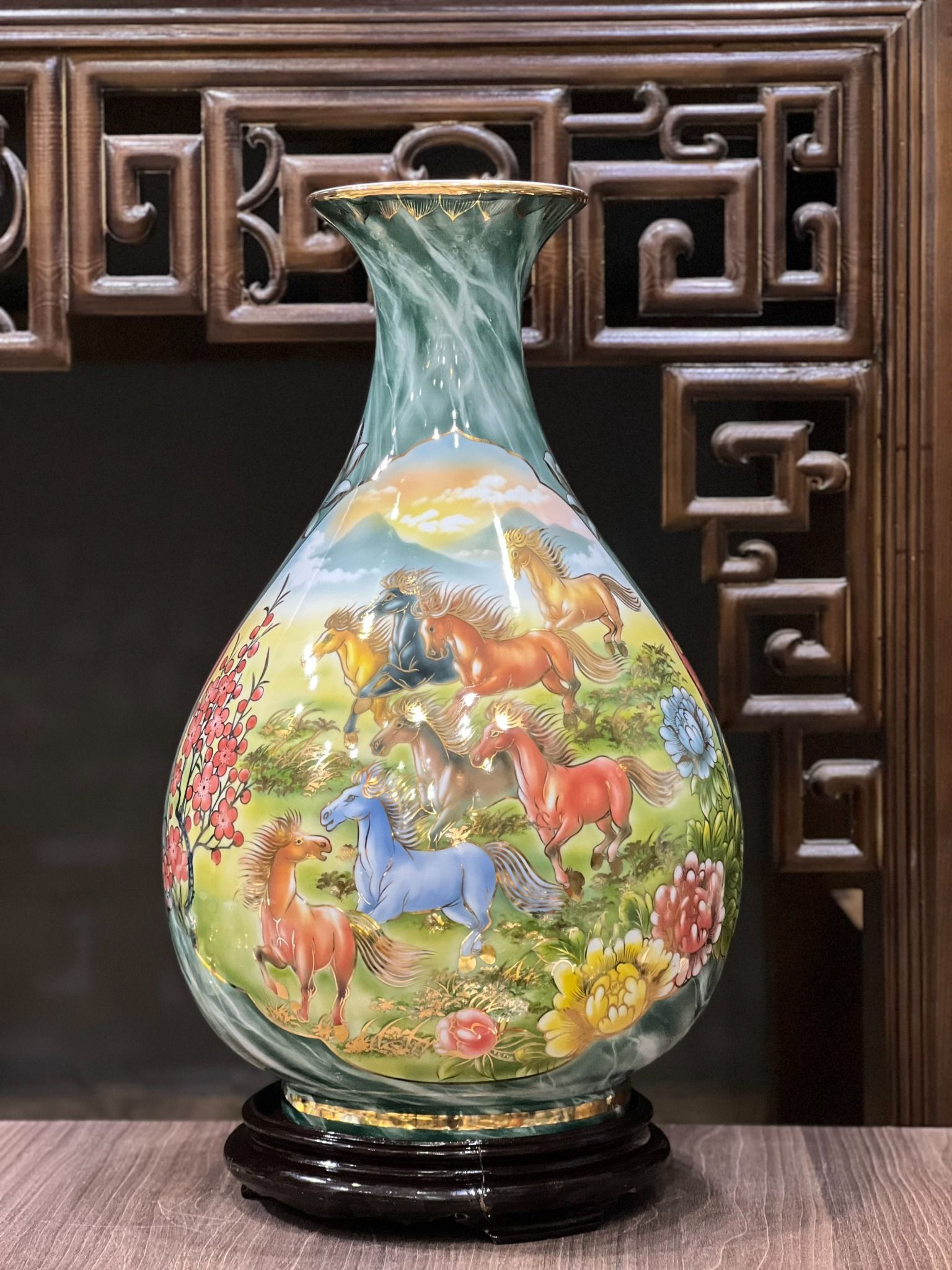 BÌNH TỲ BÀ BÁT TRÀNG PHONG THUỶ
