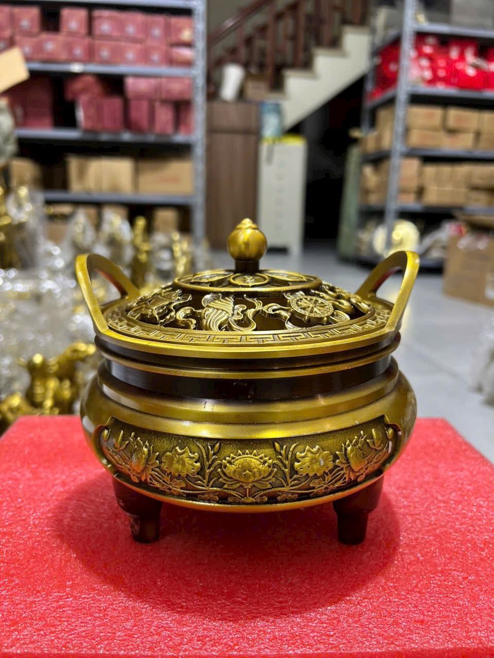 LƯ HƯƠNG ĐỐT TRẦM KÍCH THƯỚC 12x15