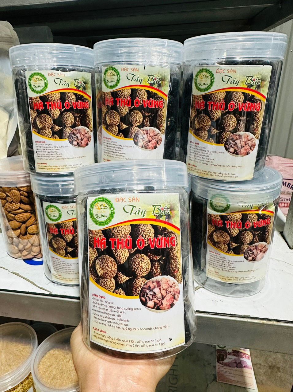 HÀ THỦ Ô MẬT ONG VIÊN VỪNG ĐEN