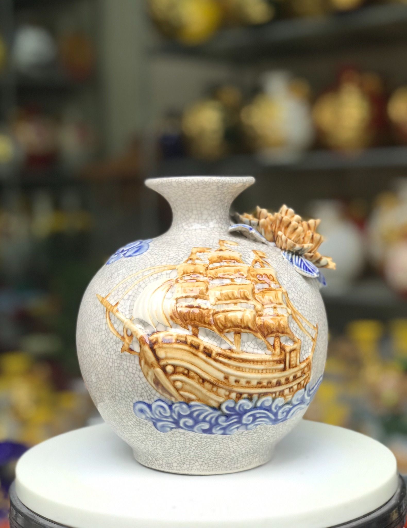 BÌNH HÚT LỘC MEN RẠN