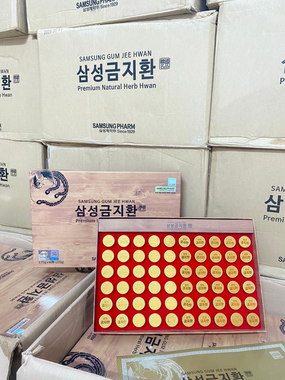 THUỐC BỔ NÃO - CÂN BẰNG HUYẾT ÁP SAMSUNG GUM JEE HWAN