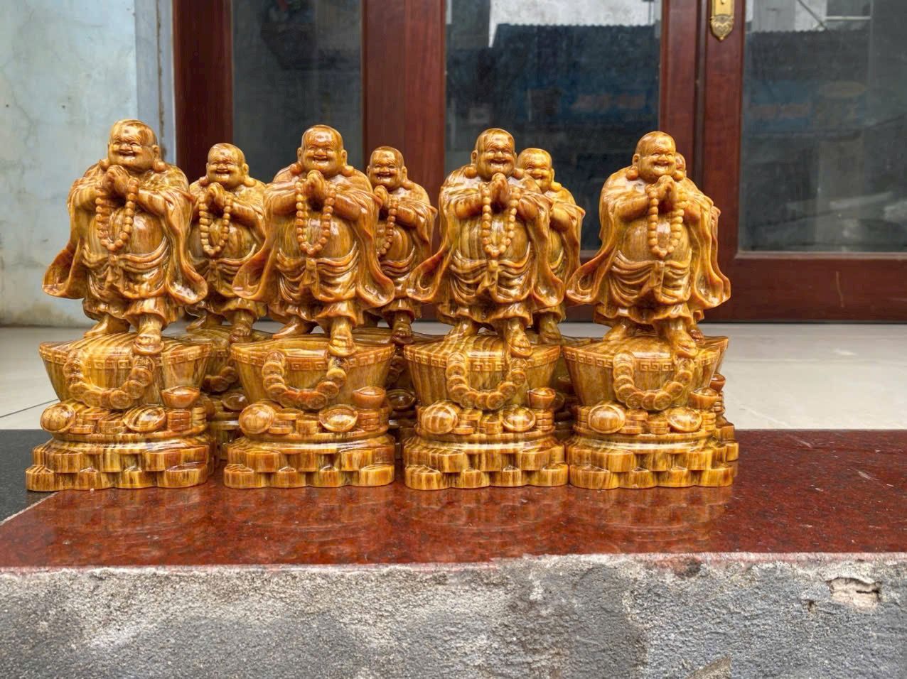 TƯỢNG GỖ HUYẾT LONG KT 20-8-6CM