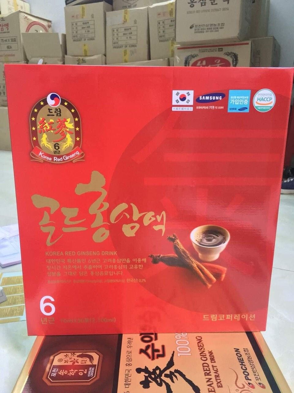 NƯỚC UỐNG HỒNG SÂM GÓI DREAM