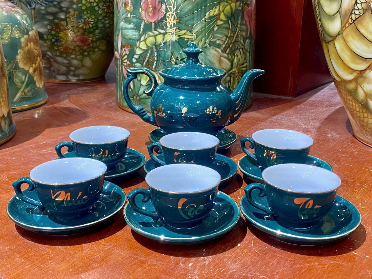 ẤM CHÉN XANH