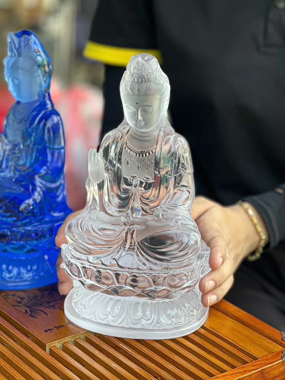 PHẬT LƯU LY CAO 30CM