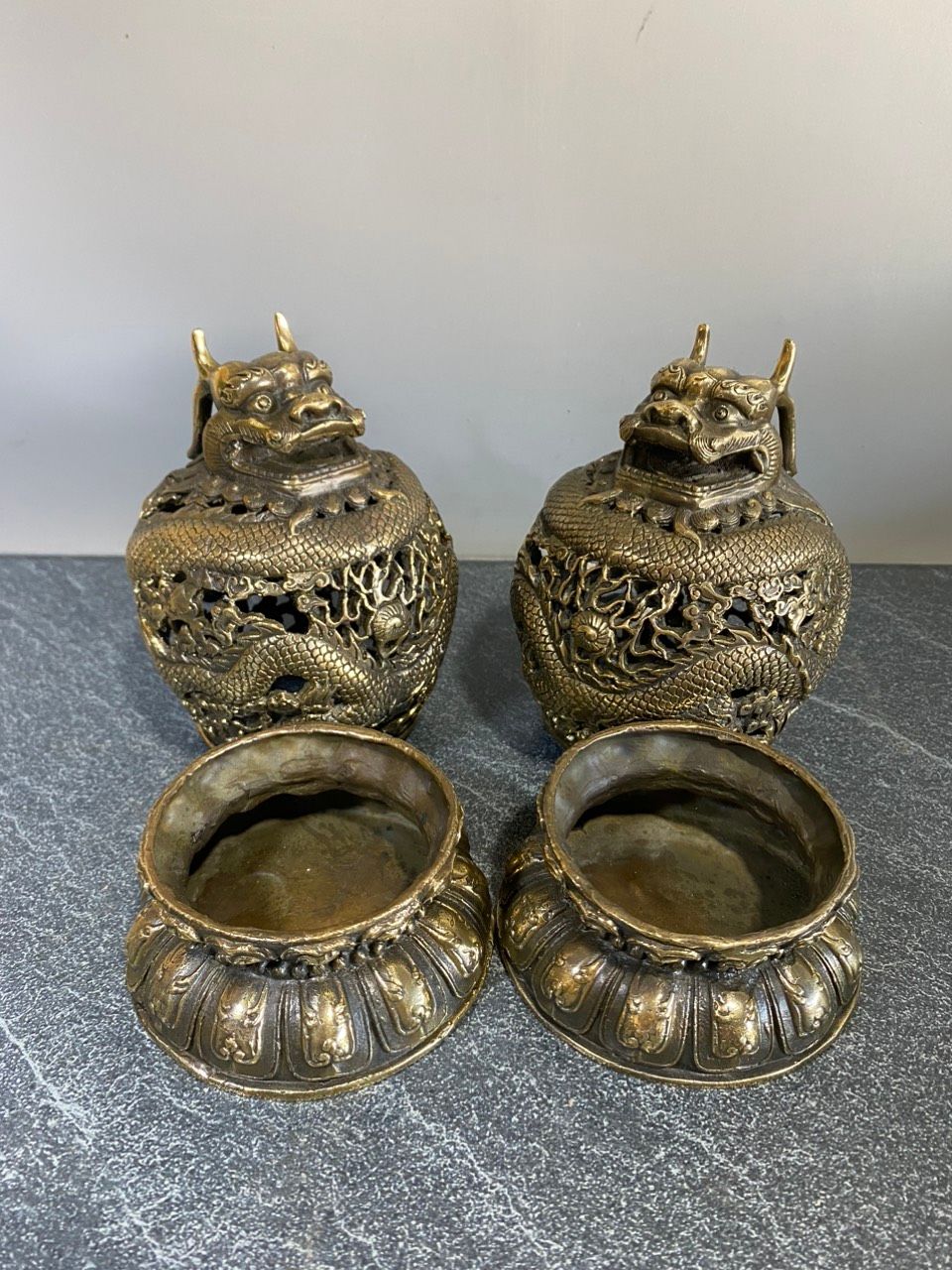 CẶP XÔNG TRẦM RỒNG