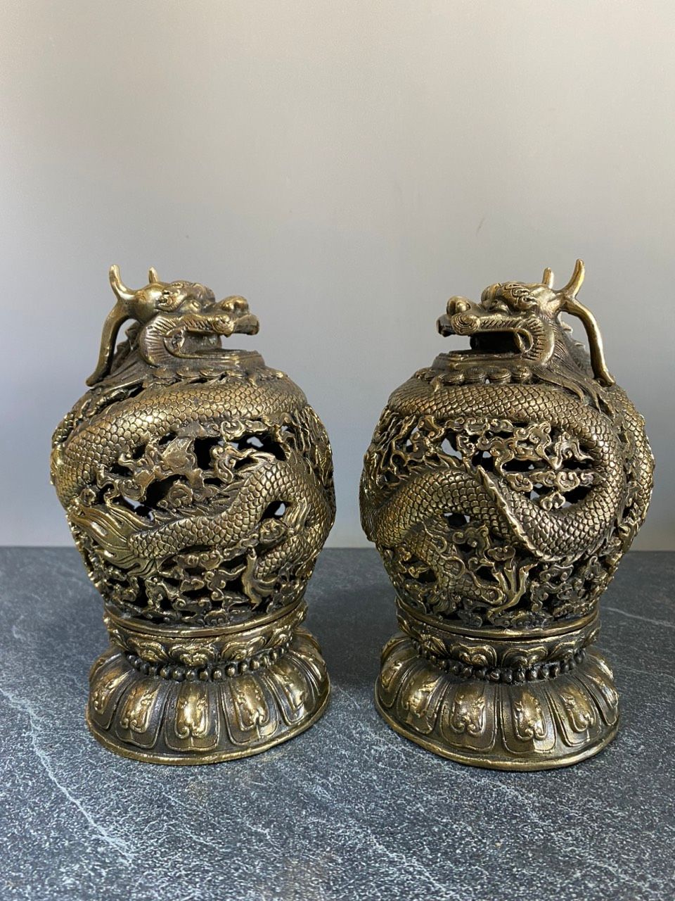CẶP XÔNG TRẦM RỒNG