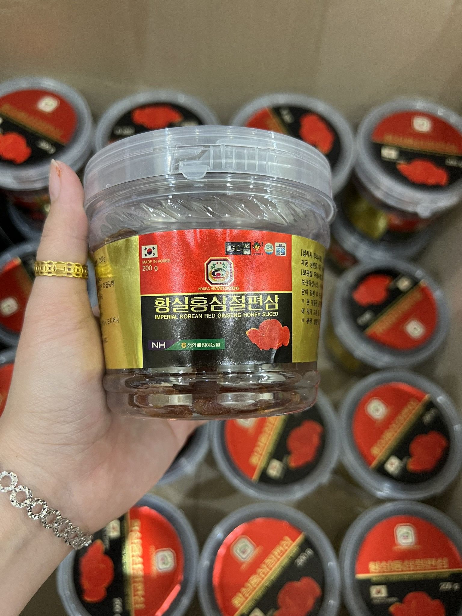 SÂM TẨM MẬT ONG THÁI LÁT