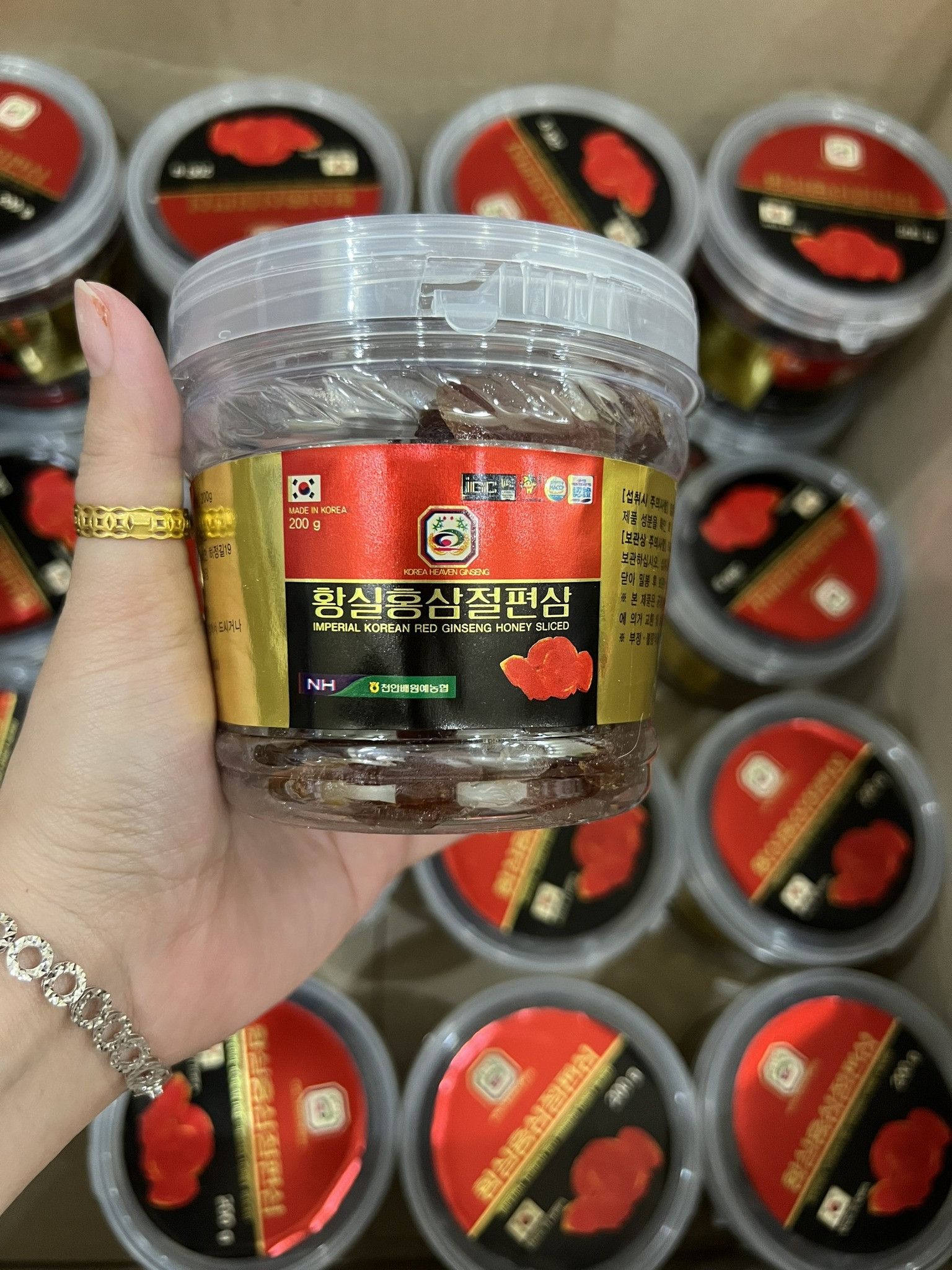 SÂM TẨM MẬT ONG THÁI LÁT