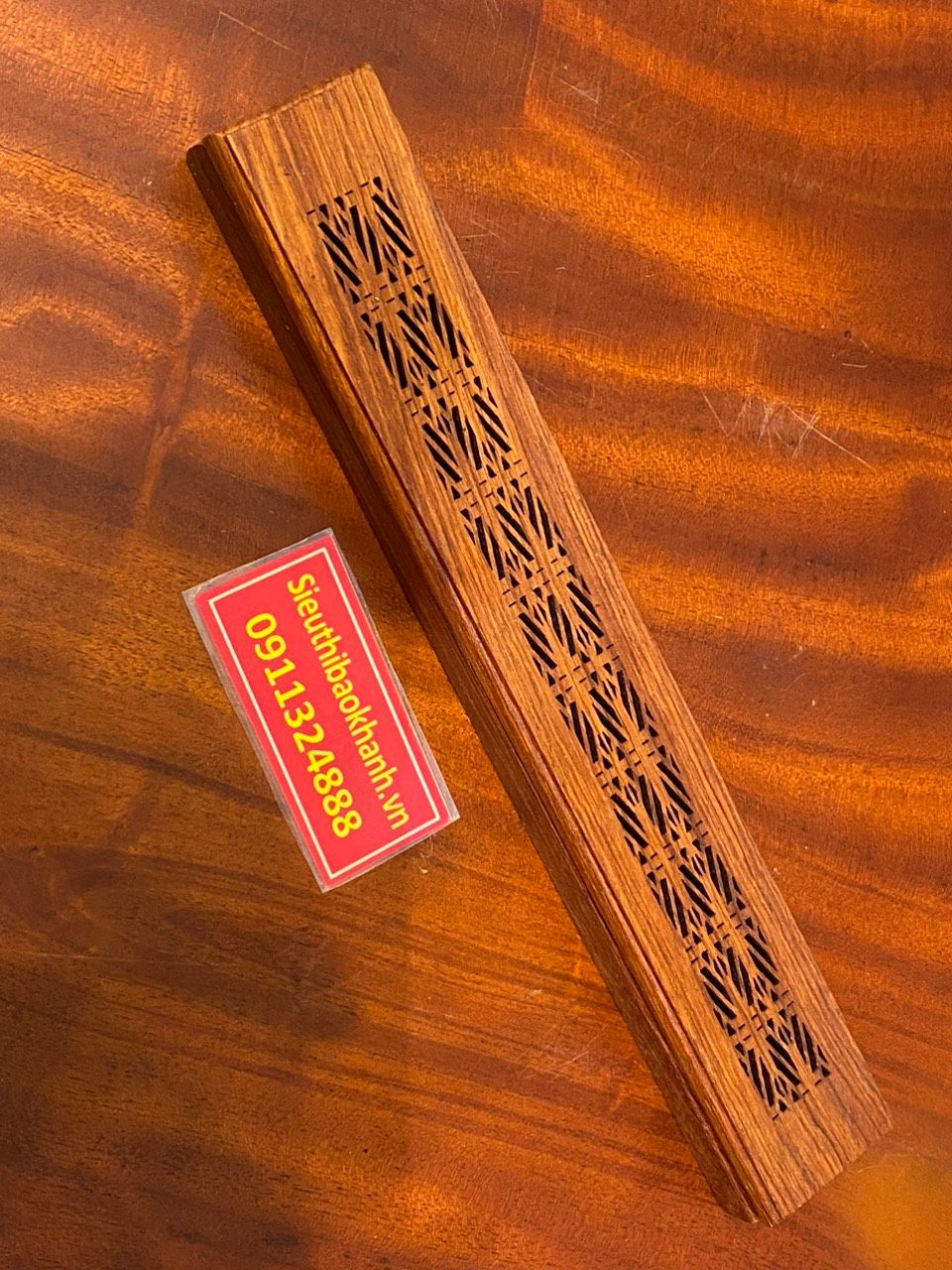 Khay đốt trầm tăm gỗ hương
