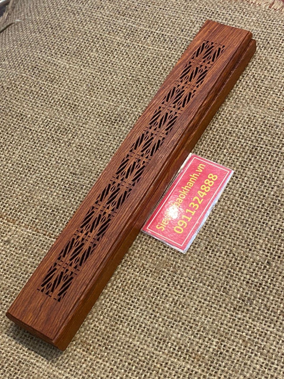 Khay đốt trầm tăm gỗ hương