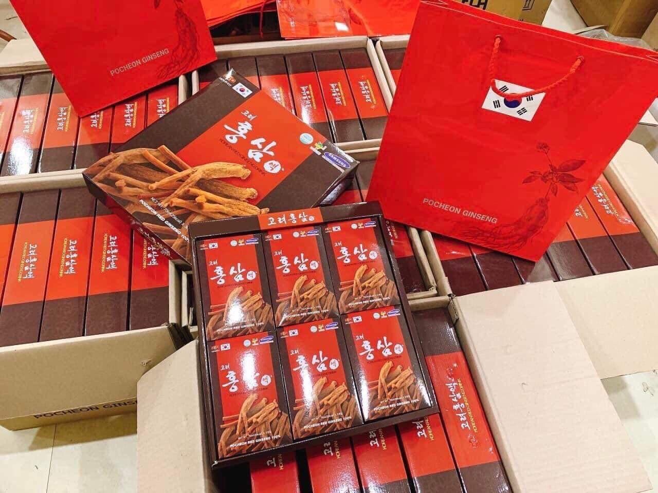 Nước hồng sâm Pocheon Hàn Quốc