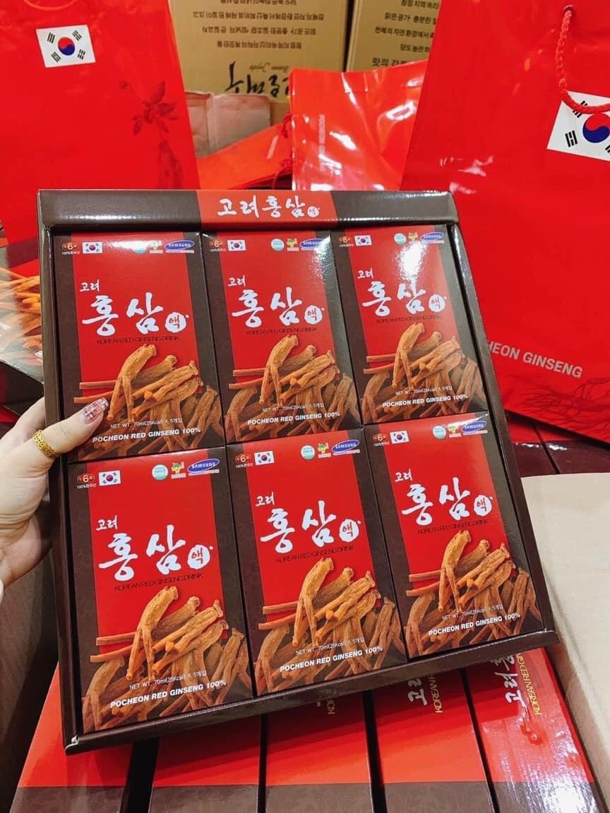 Nước hồng sâm Pocheon Hàn Quốc