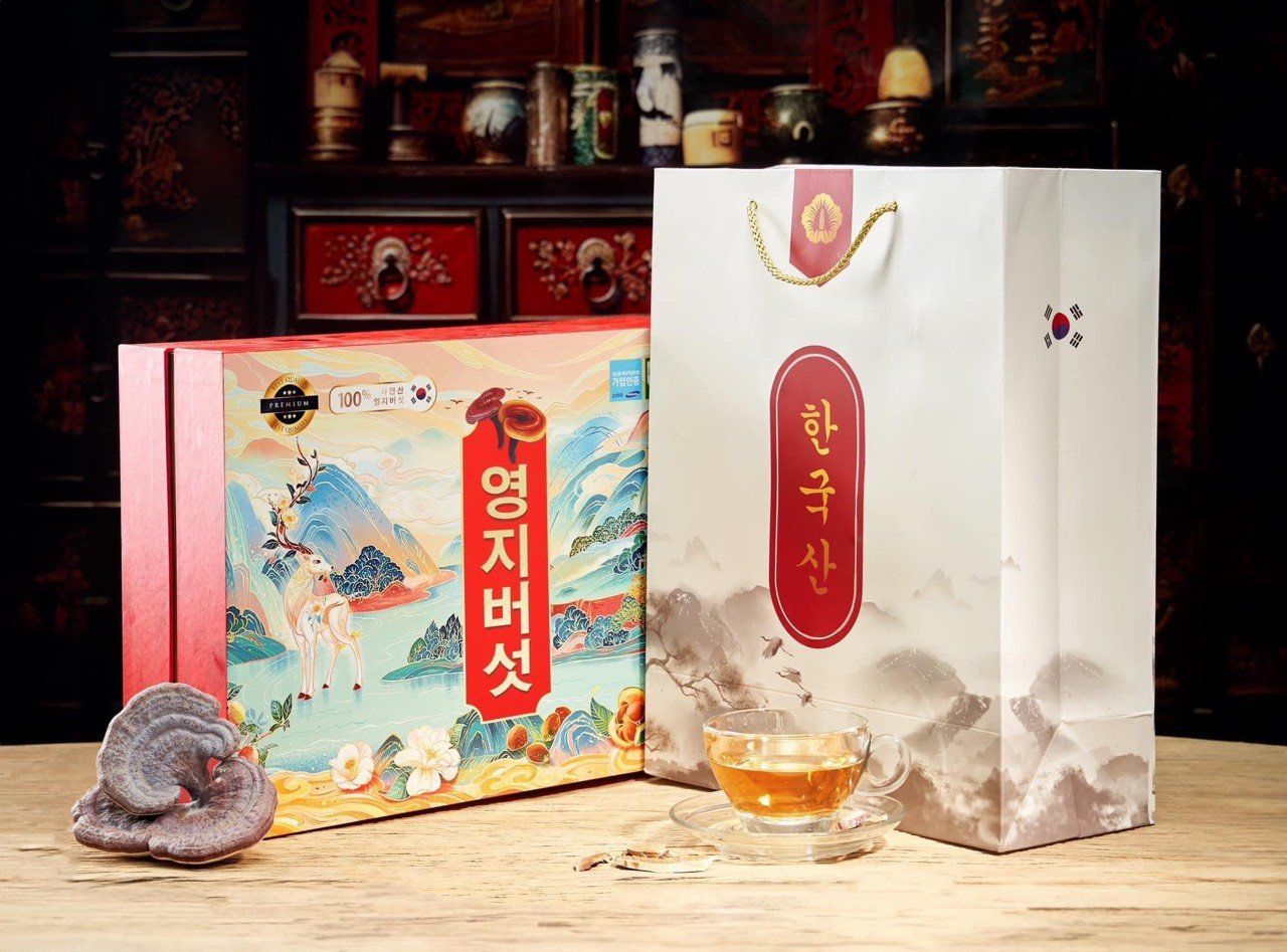 Nấm Linh Chi Tiến Vua