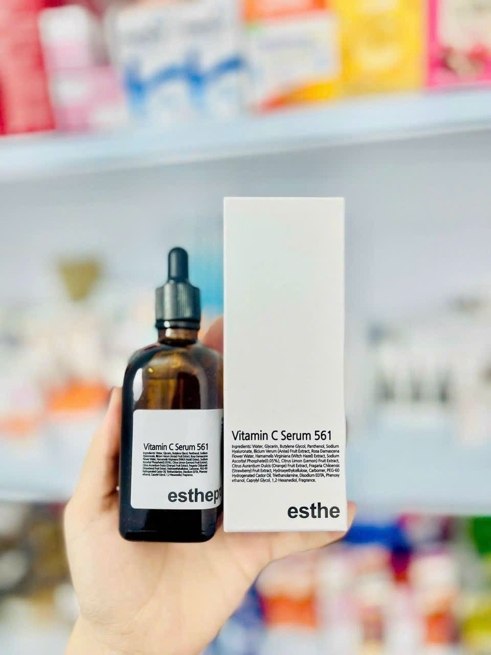Tinh chất Serum Vitamin C 561 Esthemax lọ 100ml