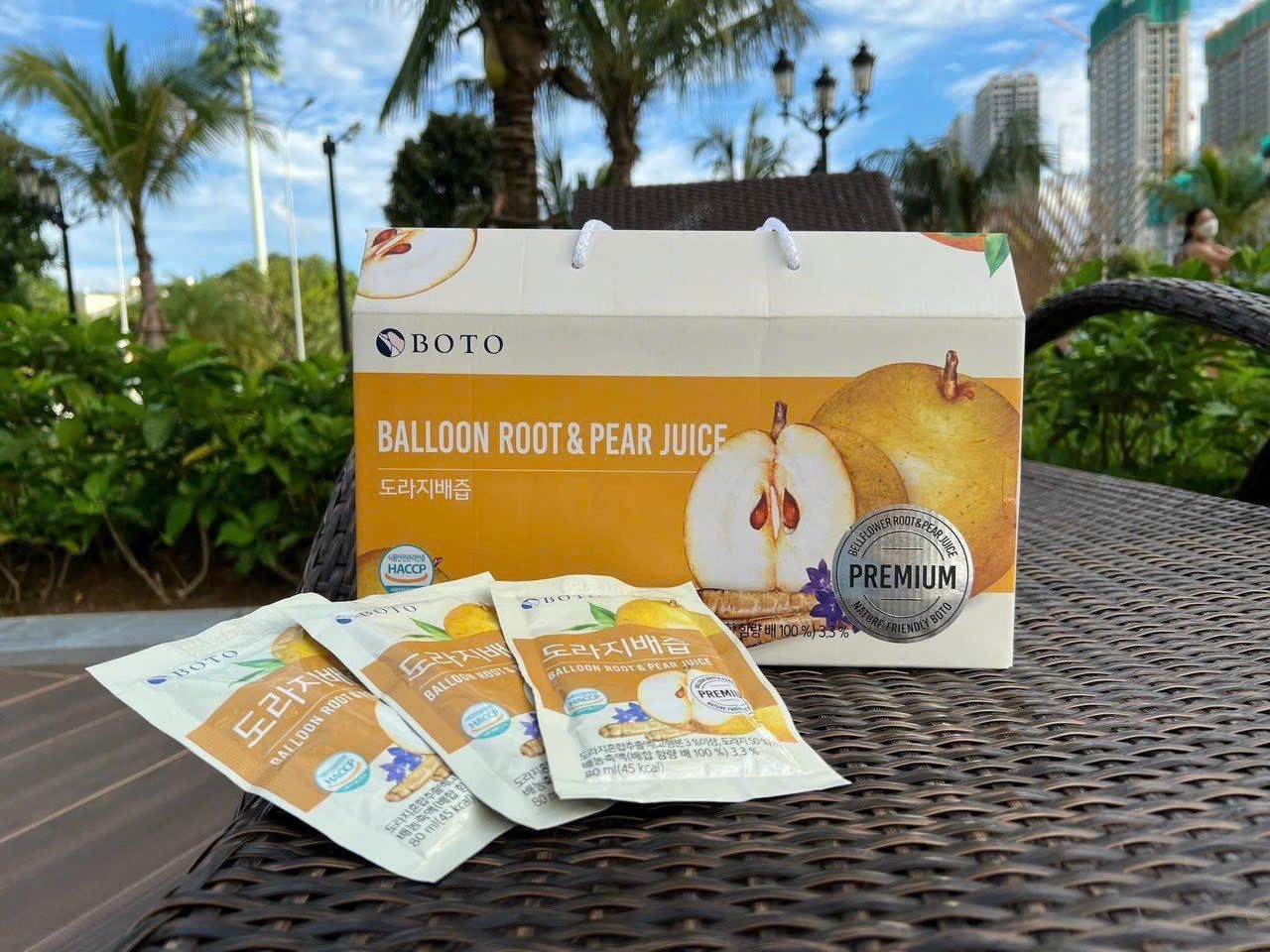 Hồng Sâm Lê hoa chuông Boto