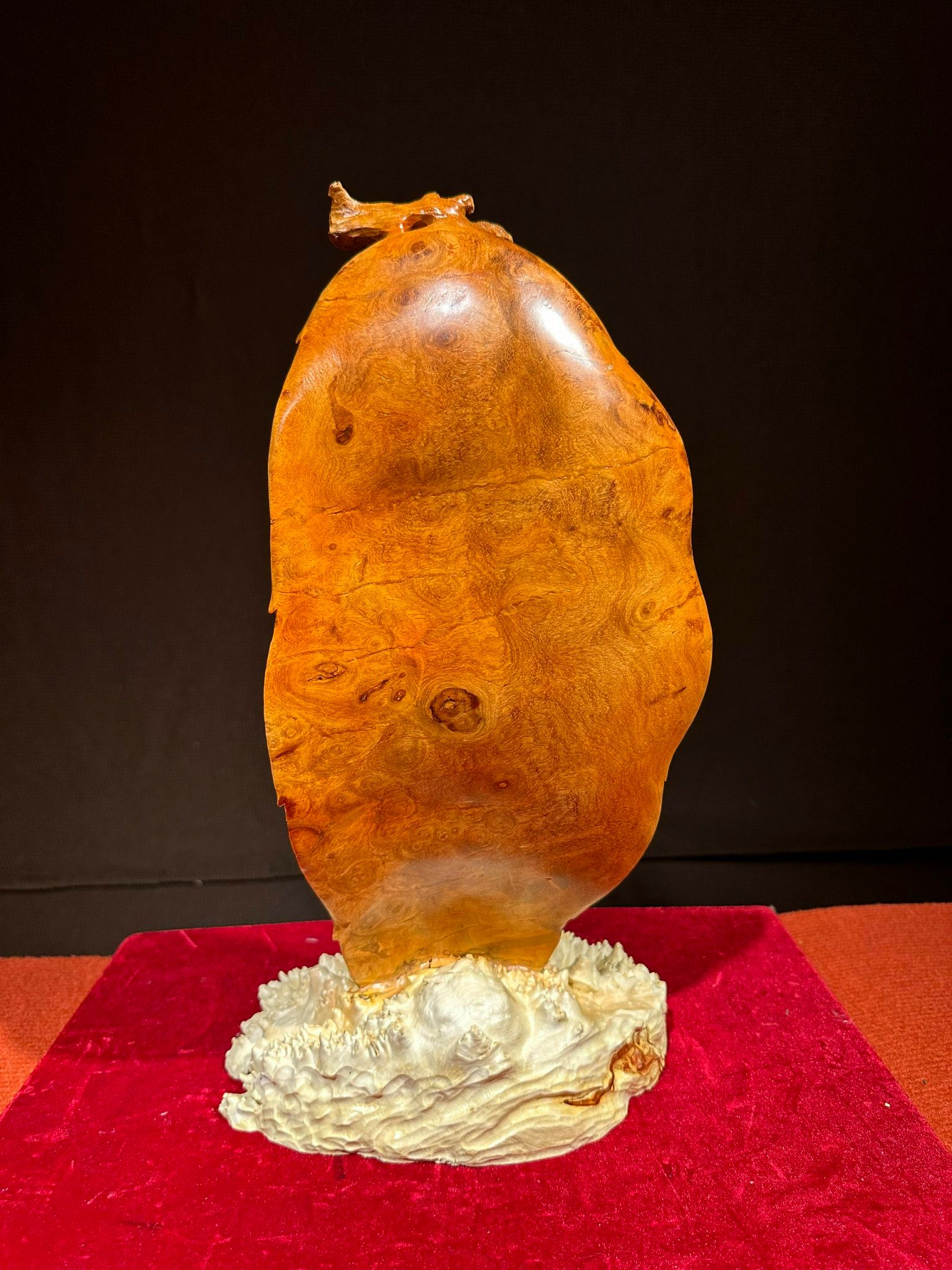 Di Lặc Chúc Phúc Gỗ Nu Hương