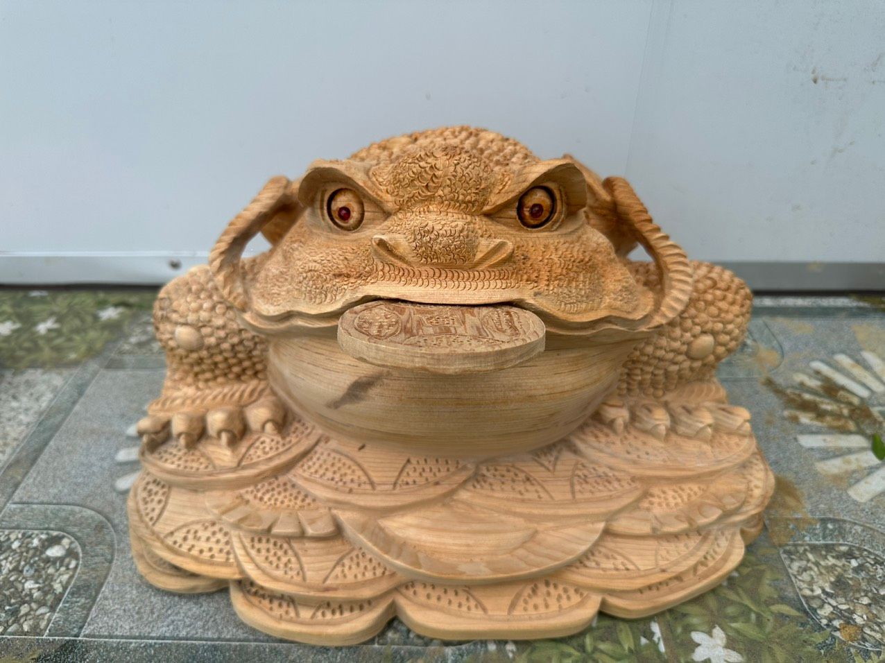 Thiềm Thừ Tài Lộc Gỗ Ngọc Am Thơm Nức