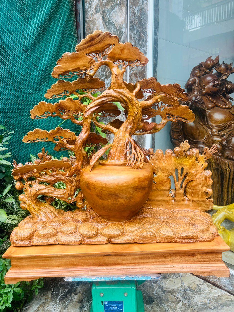 Bốn Mùa Sung Túc Gỗ Nu Ngọc Am