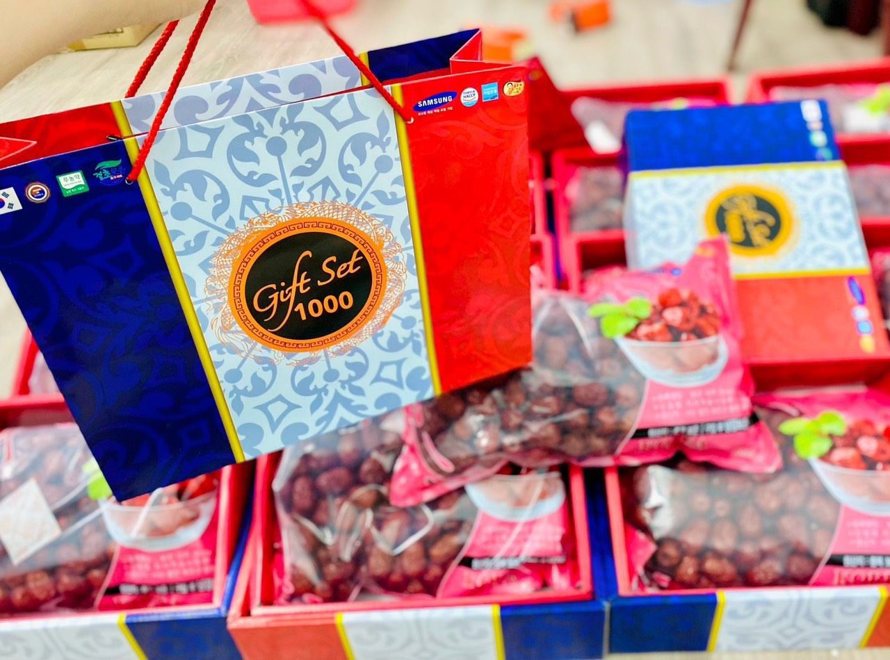 Táo Đỏ Gift Set Sấy khô Hàn Quốc