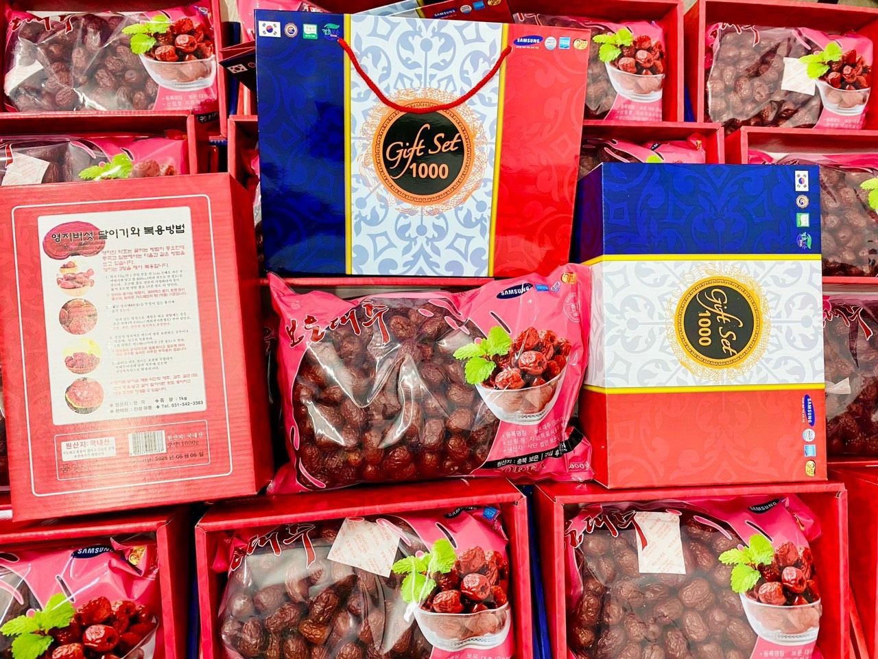 Táo Đỏ Gift Set Sấy khô Hàn Quốc