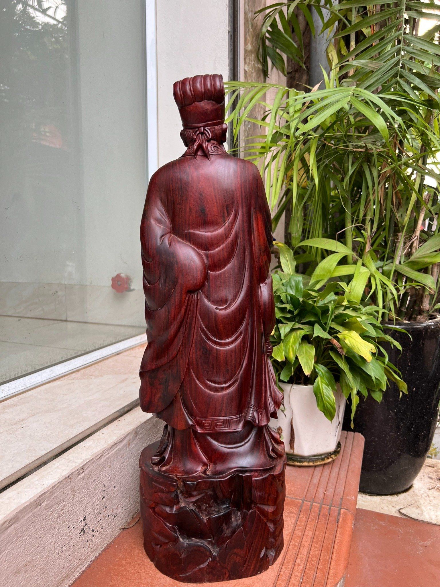 Khổng Minh gỗ trắc Việt