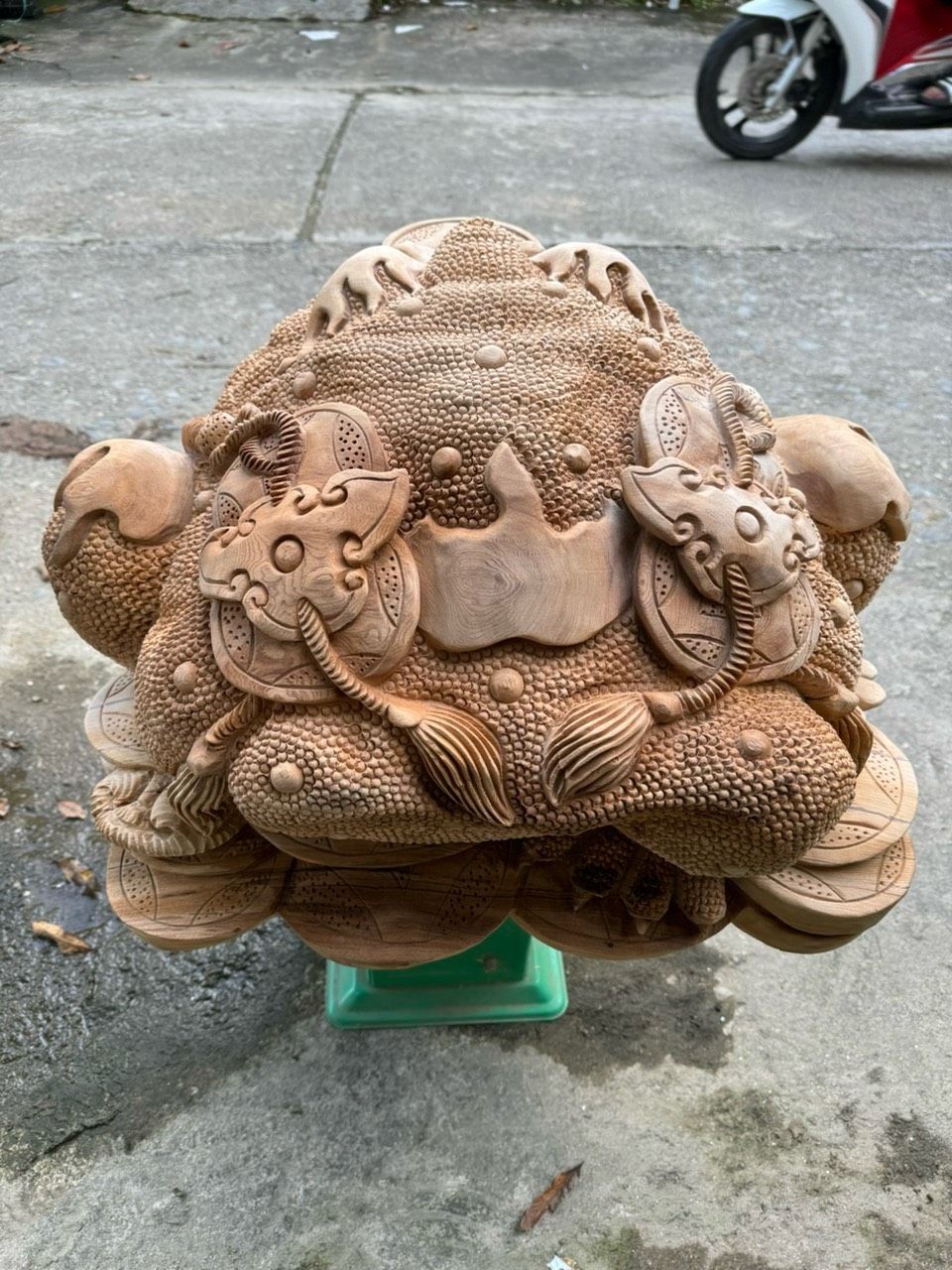 Thiềm Thừ Tài Lộc gỗ Ngọc Am