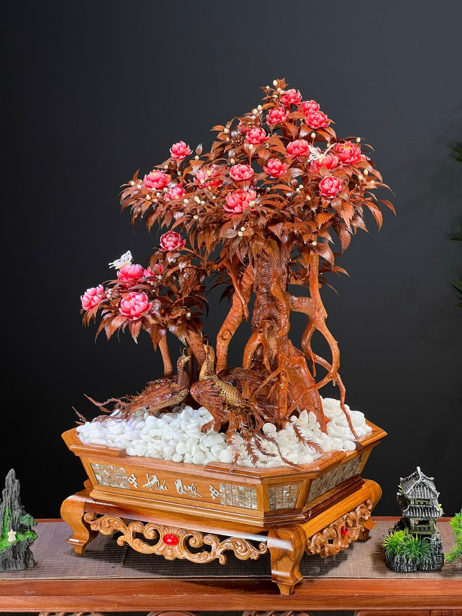 Tượng Chim Công (Phu Thê Viên Mãn)