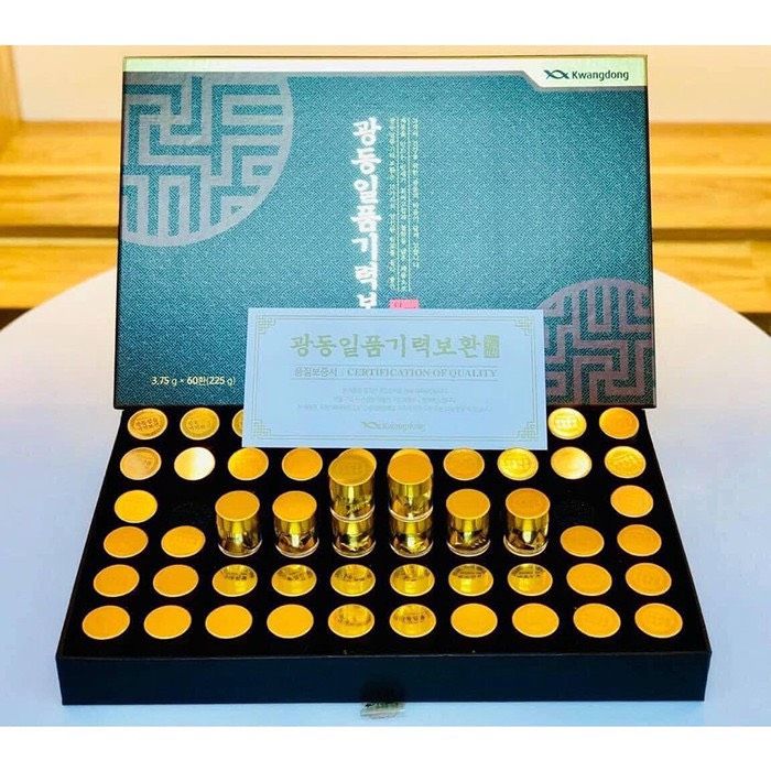 An Cung Ngưu Hoàng Hoàn trầm hương Kwangdong
