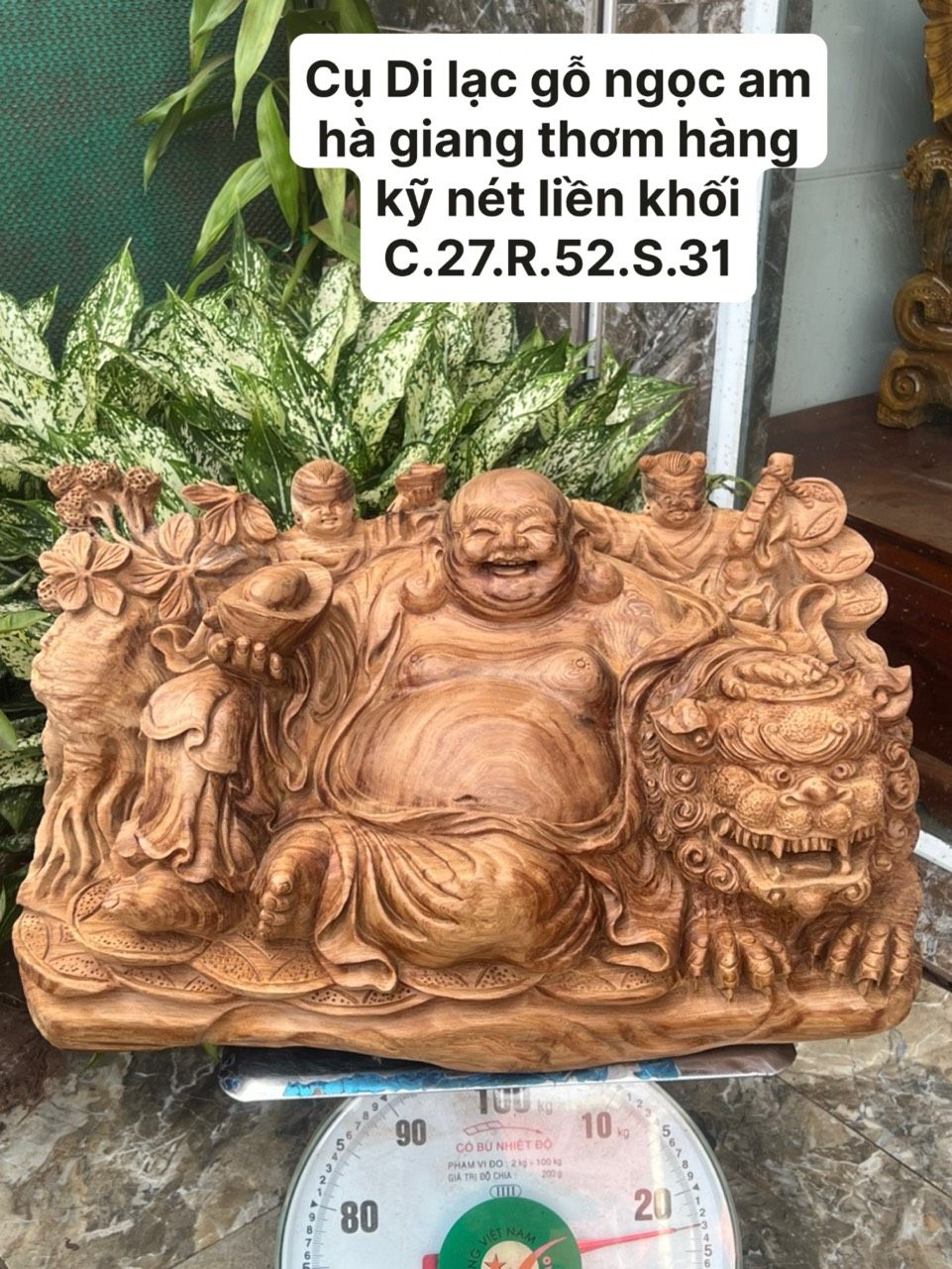 Cụ Di Lạc - Tượng Gỗ Ngọc Am Hà Giang