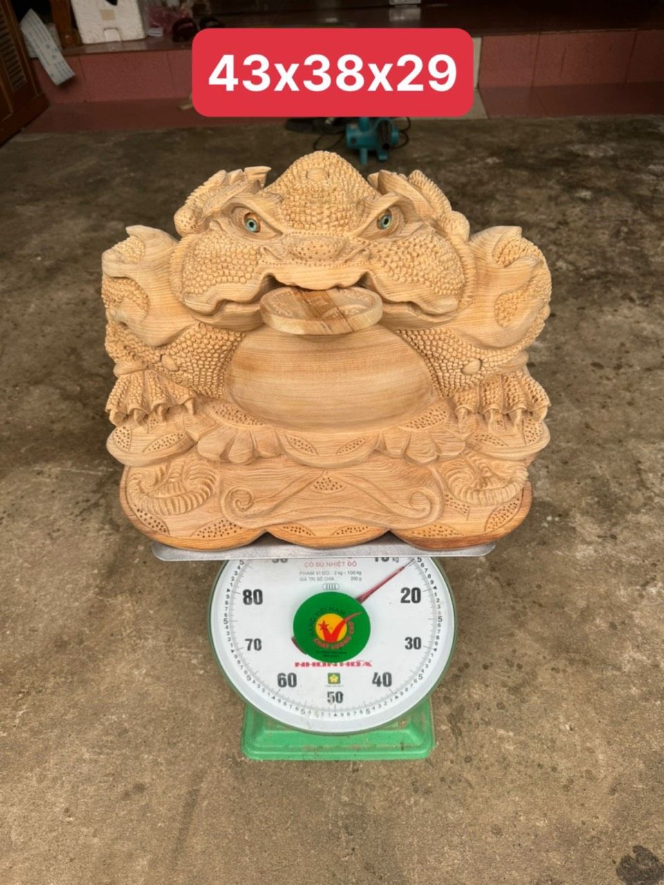 Thiềm Thừ Tài Lộc - Tượng Gỗ Ngọc Am Thơm Nức