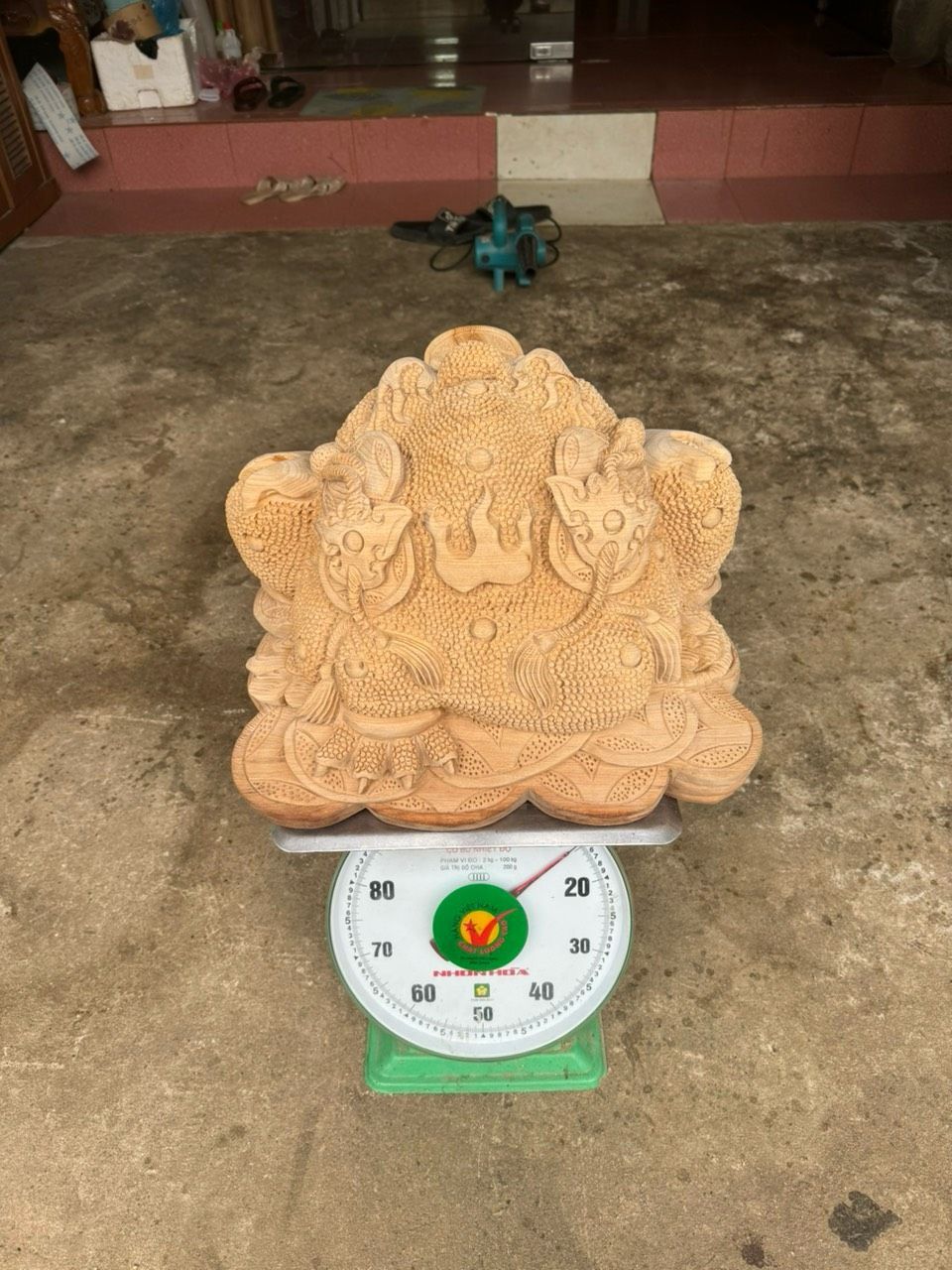 Thiềm Thừ Tài Lộc - Tượng Gỗ Ngọc Am Thơm Nức