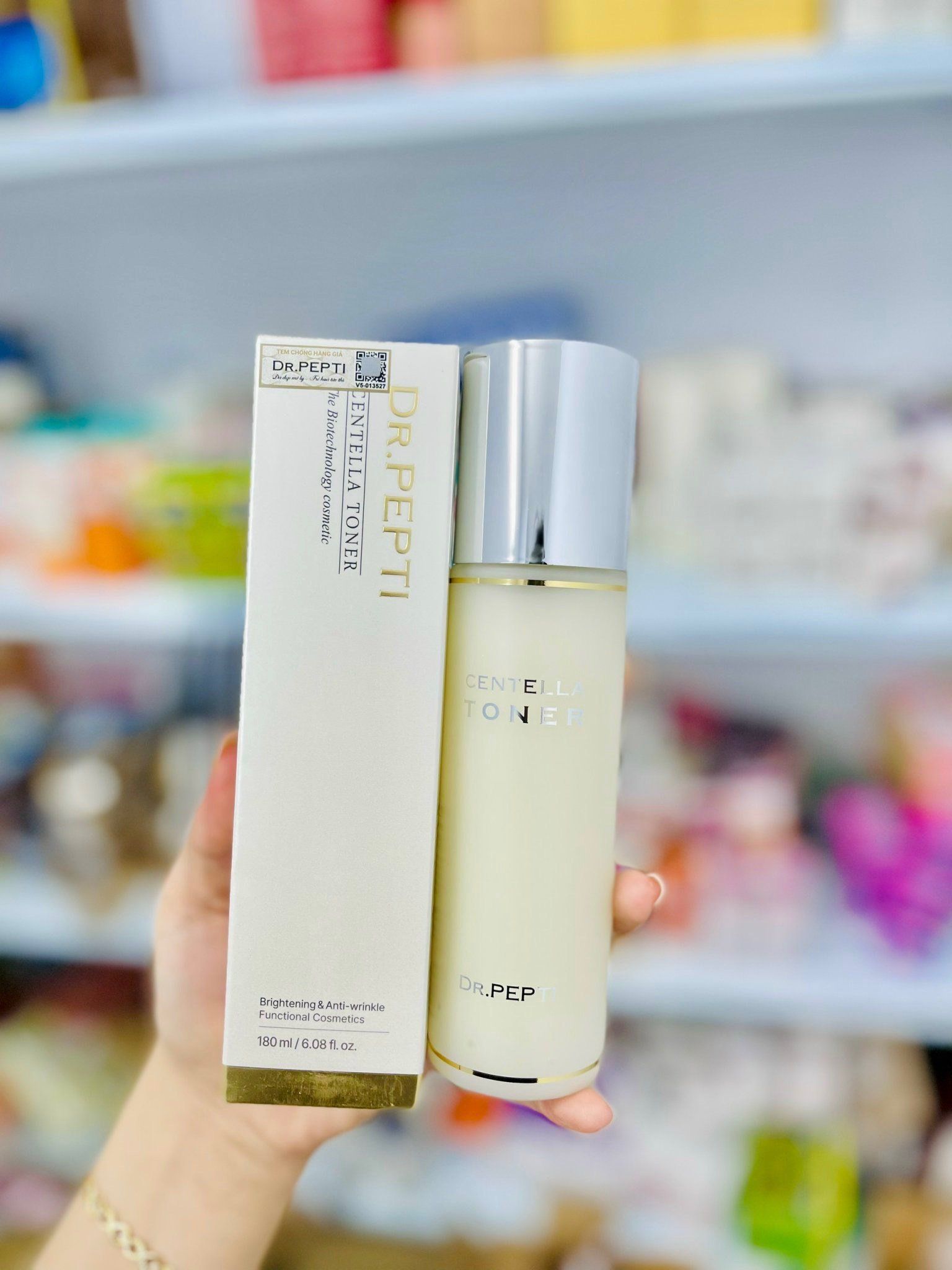 Toner Pepti Mẫu Mới Nhất Vòi Bóp Tiện Dụng