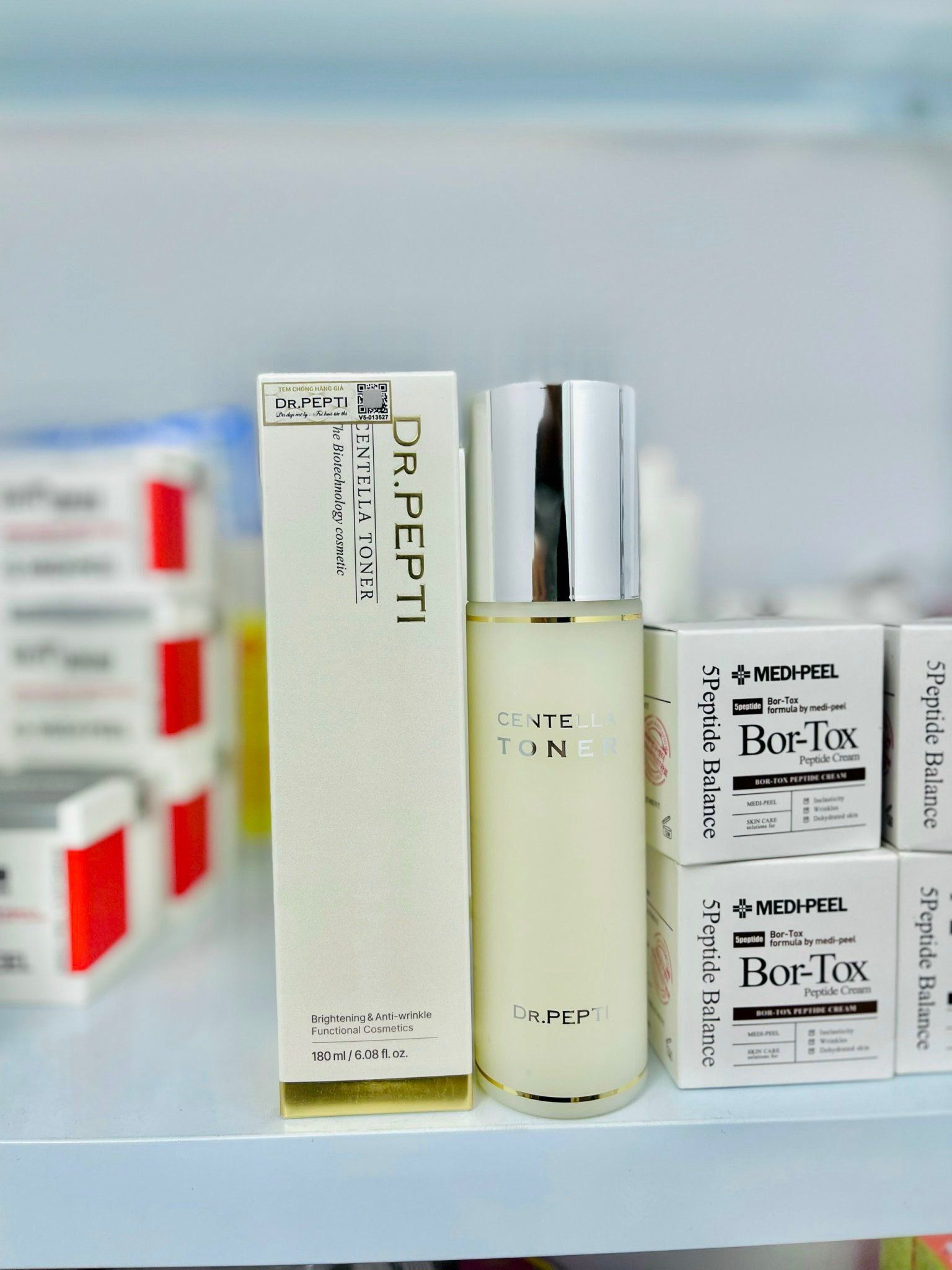 Toner Pepti Mẫu Mới Nhất Vòi Bóp Tiện Dụng