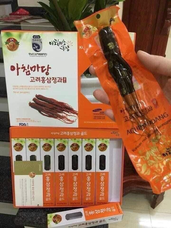 Sâm Nguyên Củ Tẩm Mật Ong Cao Cấp Hàn Quốc Achimmadang