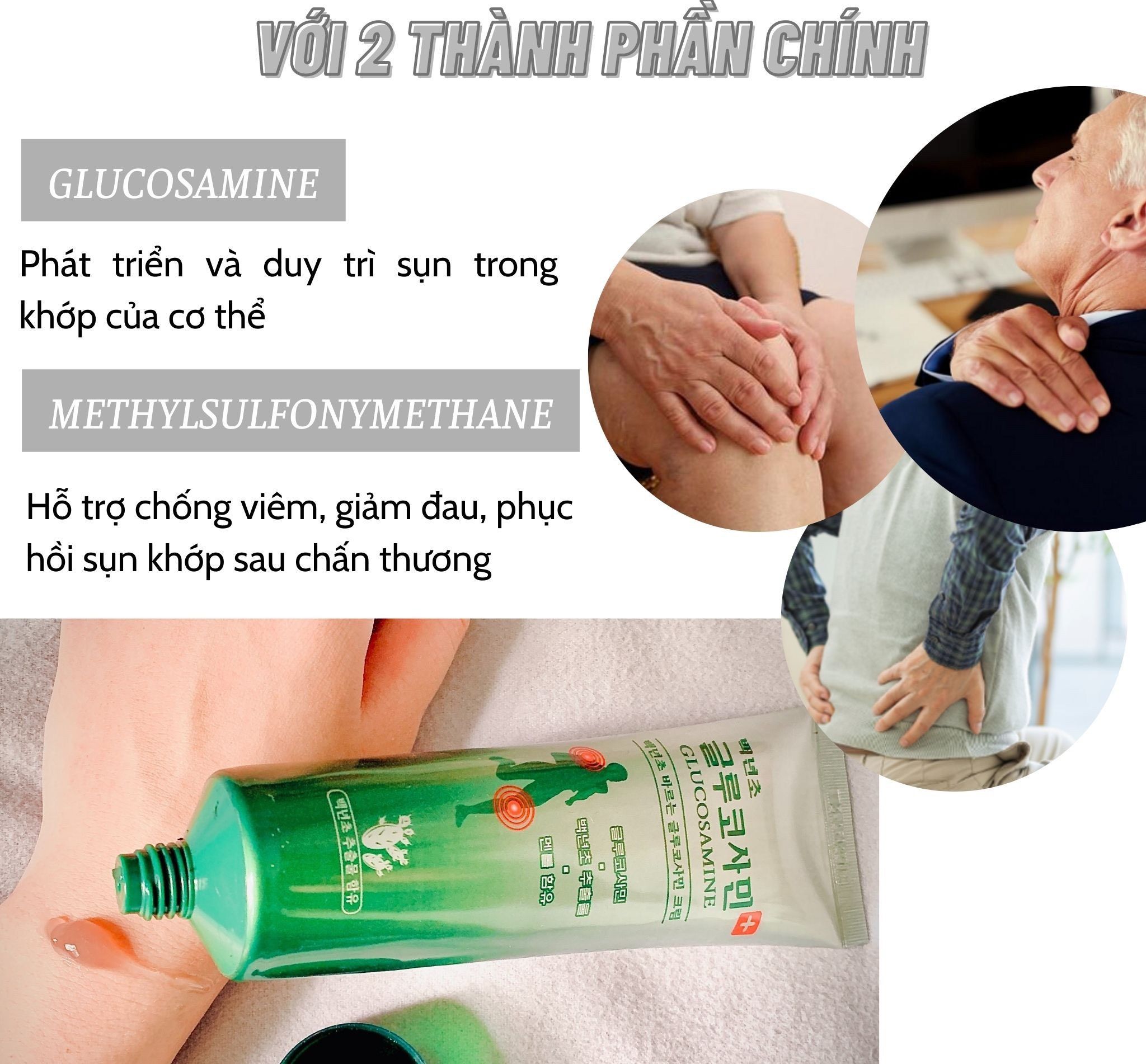 Dầu Lạnh Hàn Quốc Glucosamine