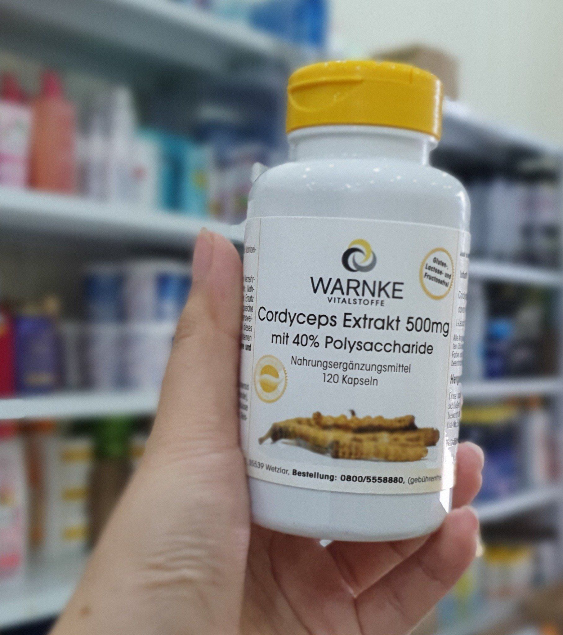 Đông Trùng Hạ Thảo Warnke Đức