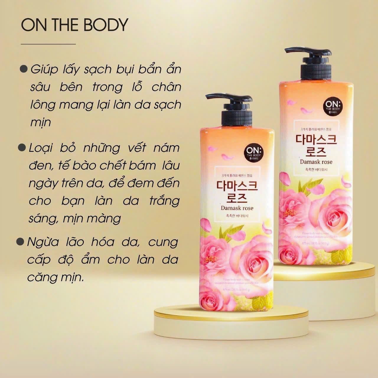 Sữa Tắm ON The Body Hàn Quốc
