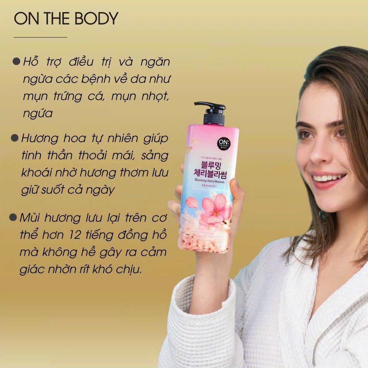 Sữa Tắm ON The Body Hàn Quốc