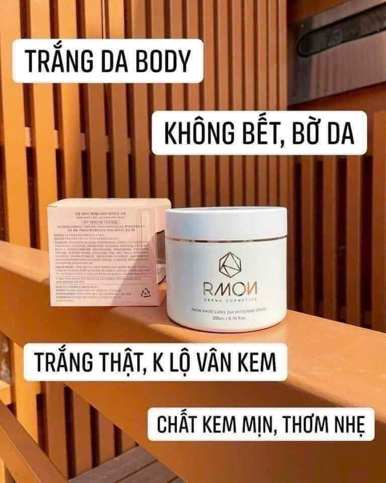 Kem Body Ủ Trắng Ma Thuật Rmon