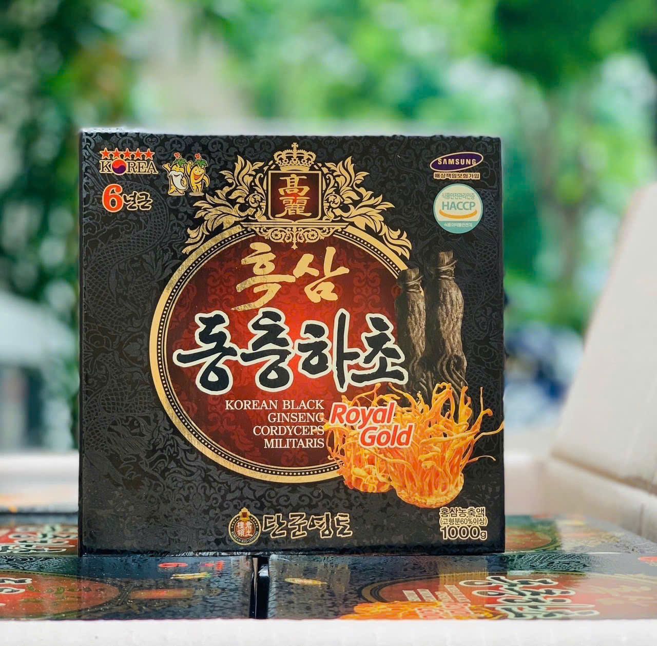 Cao Hồng Sâm, Hắc Sâm, Sâm Núi Kanghwa Hàn Quốc