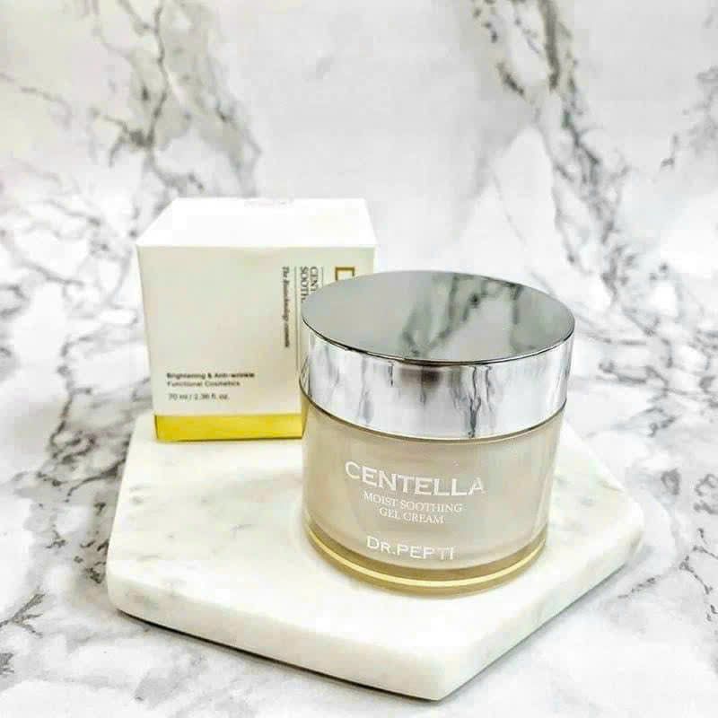 Kem Dưỡng Dr.Pepti Centella Moist Soothing Gel Cream