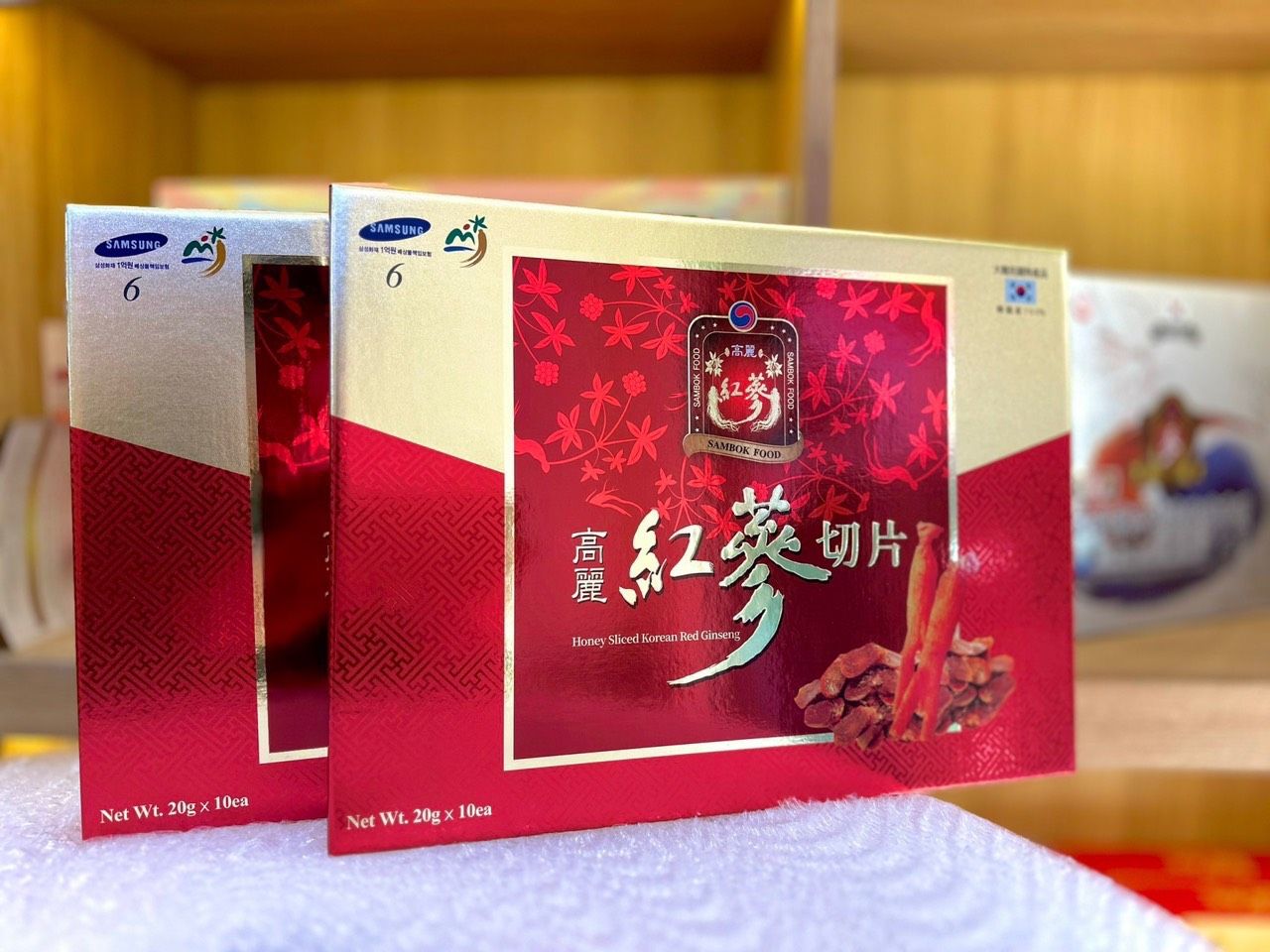 Sâm Tẩm Mật Ong Thái Lát Ngon
