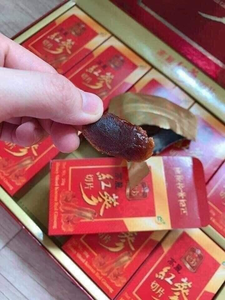 Sâm Tẩm Mật Ong Thái Lát Ngon