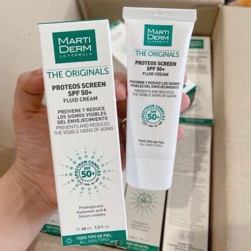 Kem Chống Nắng Martiderm Active Fluid Dành Cho Da Dầu Và Da Nhạy Cảm