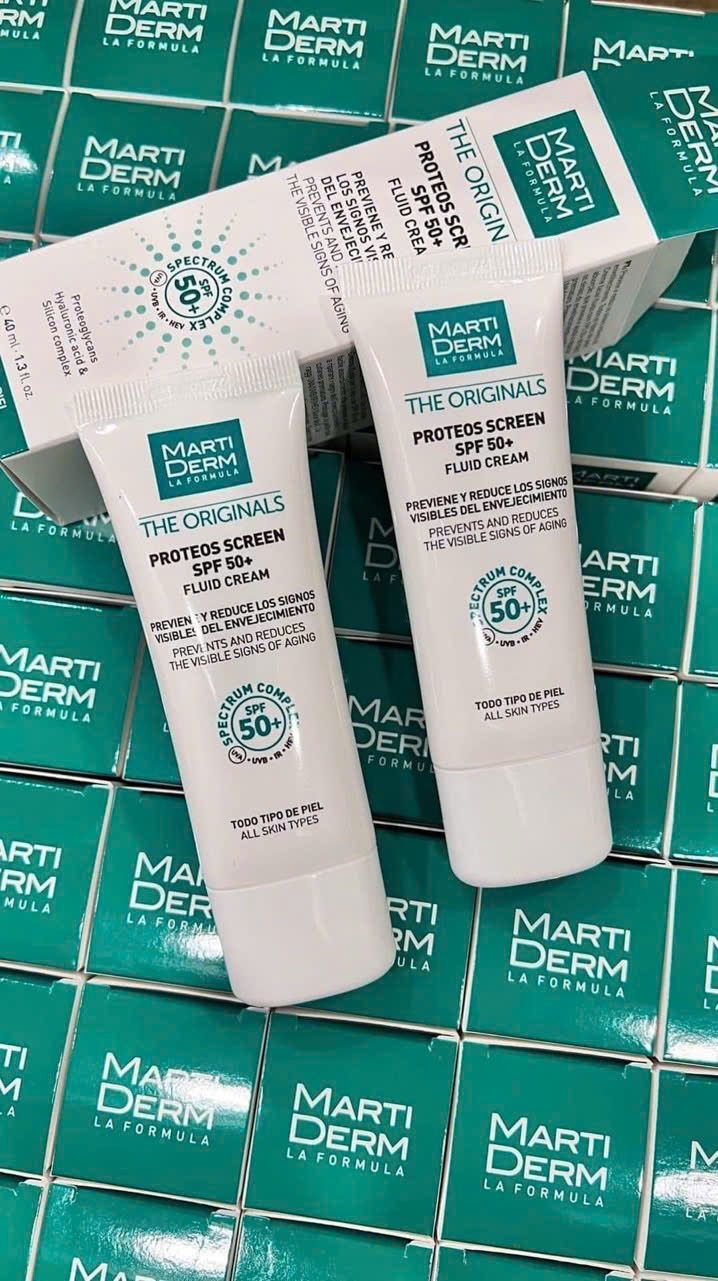 Kem Chống Nắng Martiderm Active Fluid Dành Cho Da Dầu Và Da Nhạy Cảm