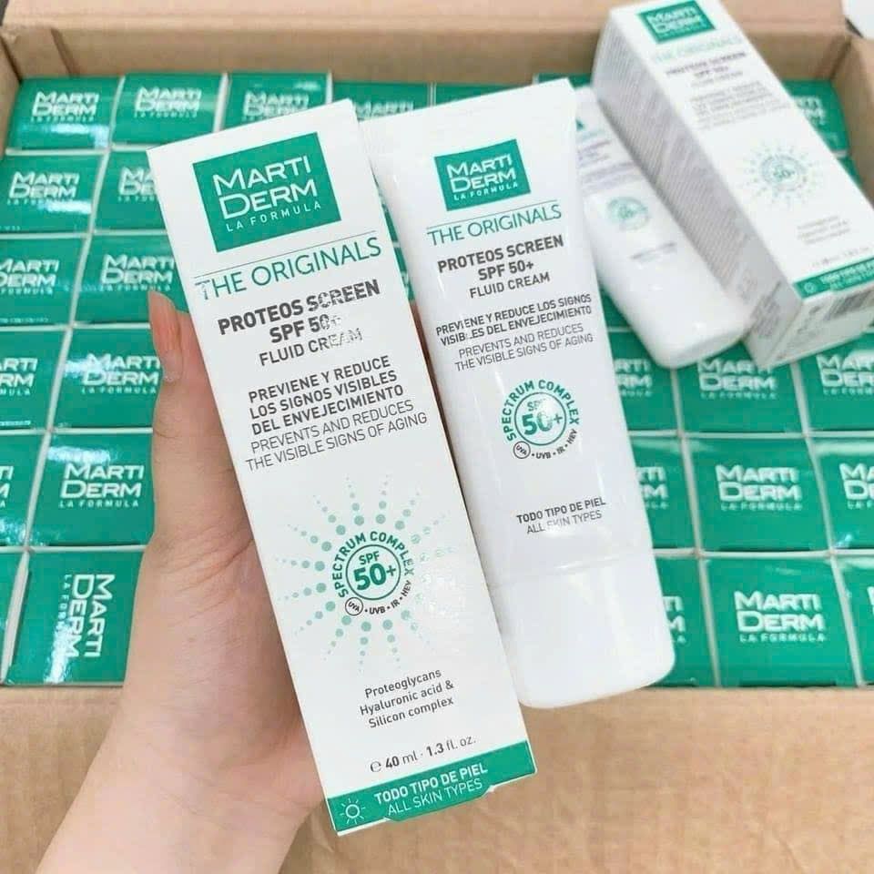 Kem Chống Nắng Martiderm Active Fluid Dành Cho Da Dầu Và Da Nhạy Cảm