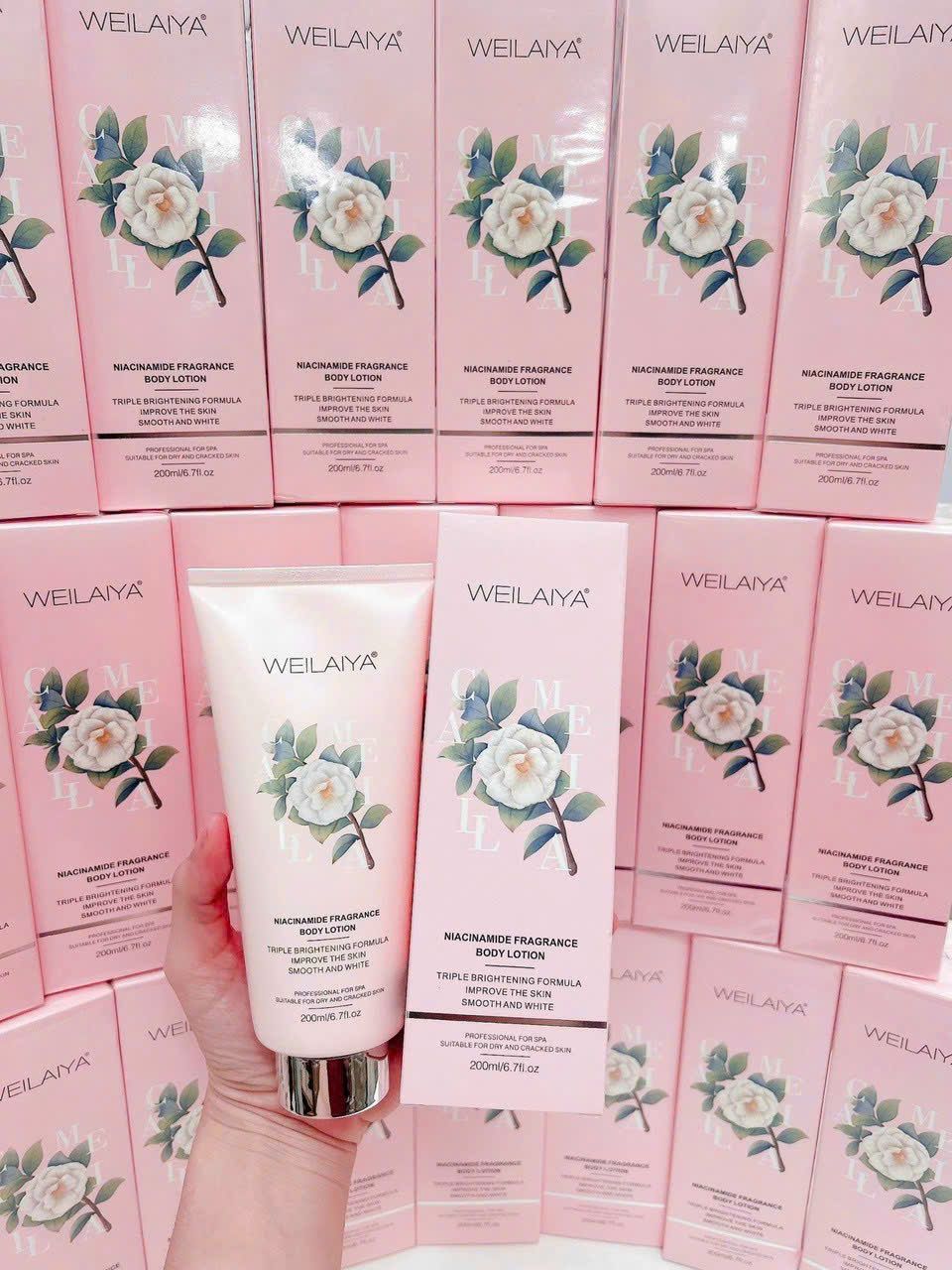 Serum Body Trắng Da Căng Mọng Weilaiya